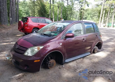 2004 Scion Xa из США, поврежденный, VIN JTKKT624240070584